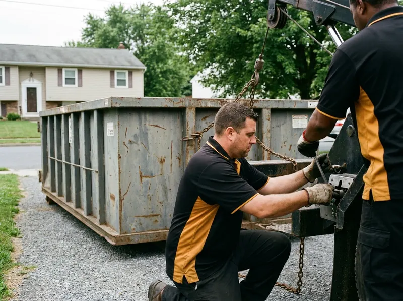 10-Yard Roll-Off Garbage Dumpster in Allentown, PA