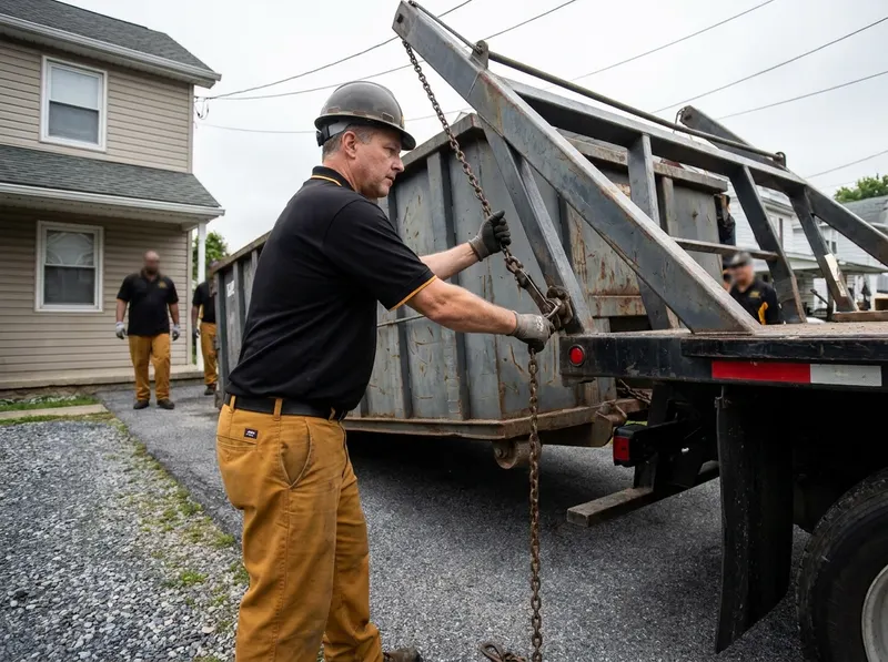 15-Yard Roll-Off Garbage Dumpster in Allentown, PA