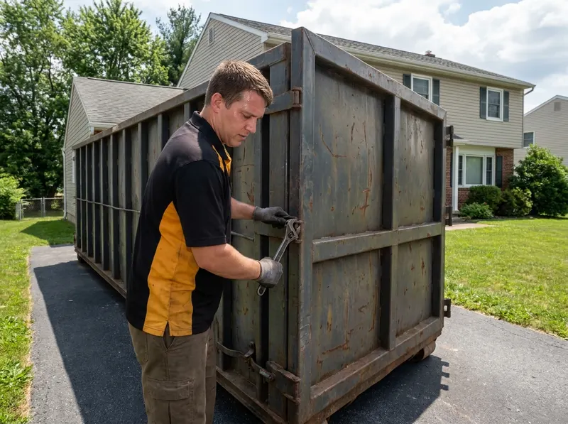 40-Yard Roll-Off Garbage Dumpster in Allentown, PA